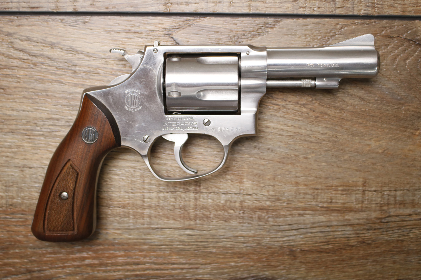 ROSSI 88 38 Special Stainless Police Trade-in Revolver